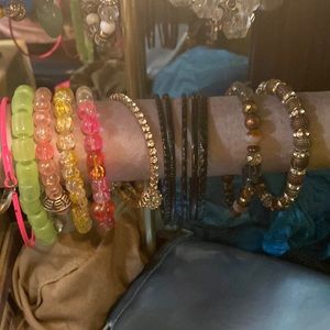 Prosperity beads all colors sizes women,men kids,body beads bracelets anklets,
